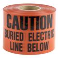 L.H. Dottie L.H. Dottie 6'' X 1000' Red Underground Tape (Caution Buried Electric Line Below) UT29D